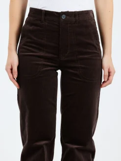 A.P.C. - Seaside Pant in Dark Brown
