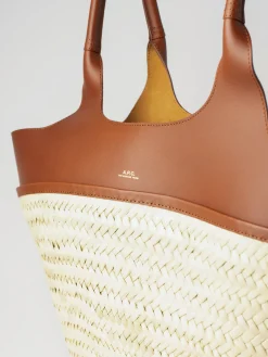 A.P.C. - Tanger Basket Bag in Noisette