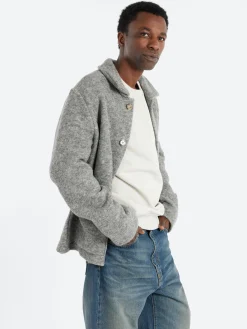 A.P.C. - Thais Jacket in Heathered Light Grey