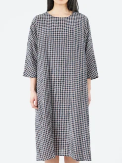 ApuntoB - P1959 Dress in Denim Poppy