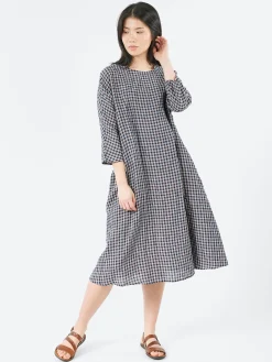 ApuntoB - P1959 Dress in Denim Poppy