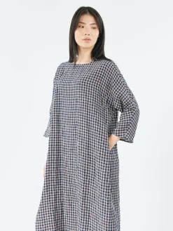 ApuntoB - P1959 Dress in Denim Poppy