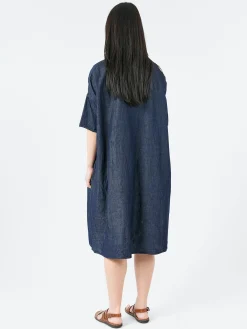 ApuntoB - P1112 Dress in Indigo