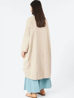 ApuntoB - P1948 Long Coat in Ecru
