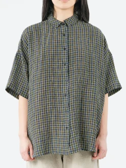 ApuntoB - P1751 Shirt in Blue Military Green