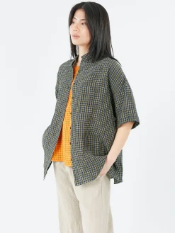 ApuntoB - P1751 Shirt in Blue Military Green