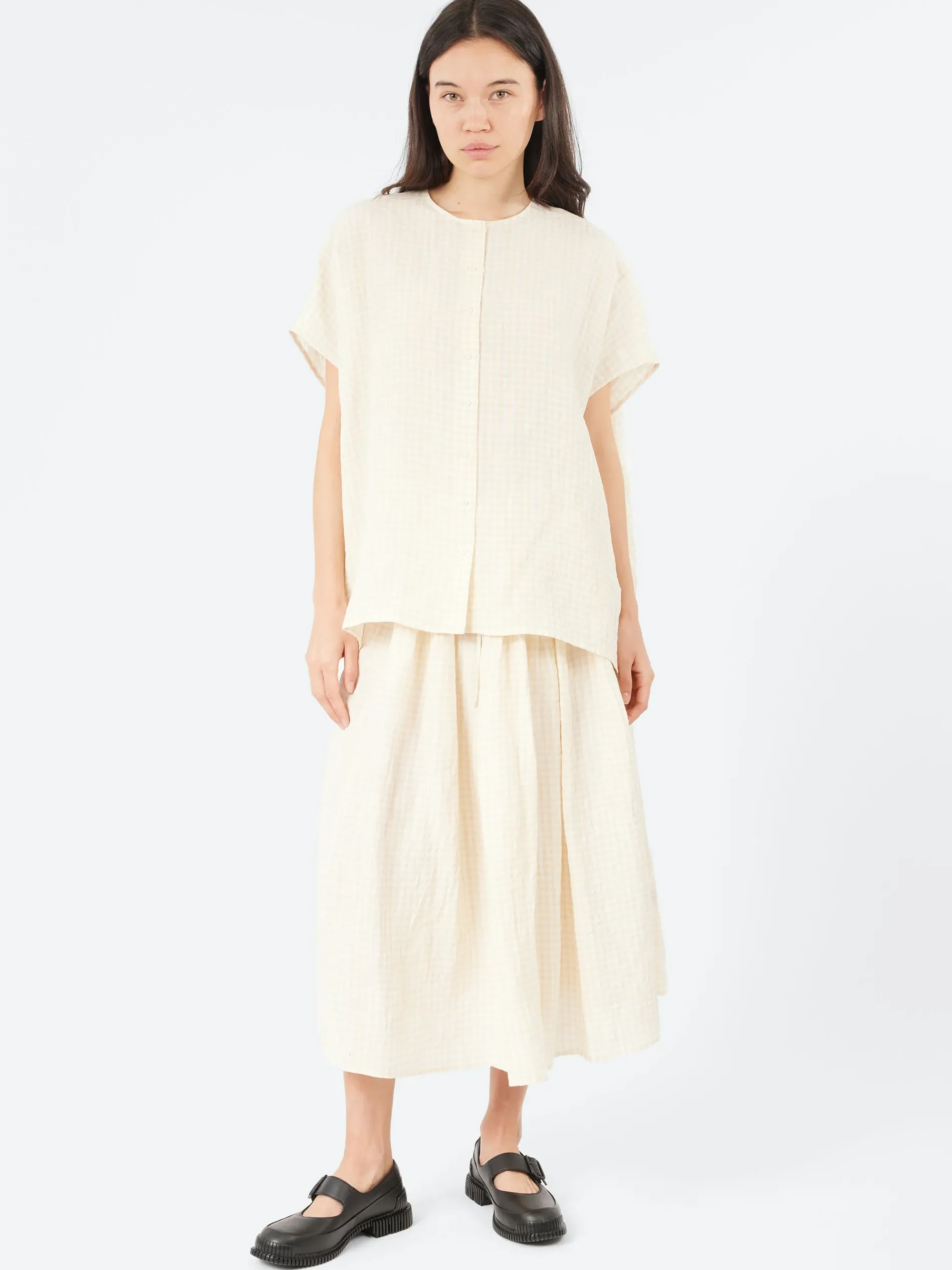 ApuntoB - P1068 Skirt in Milk Sand