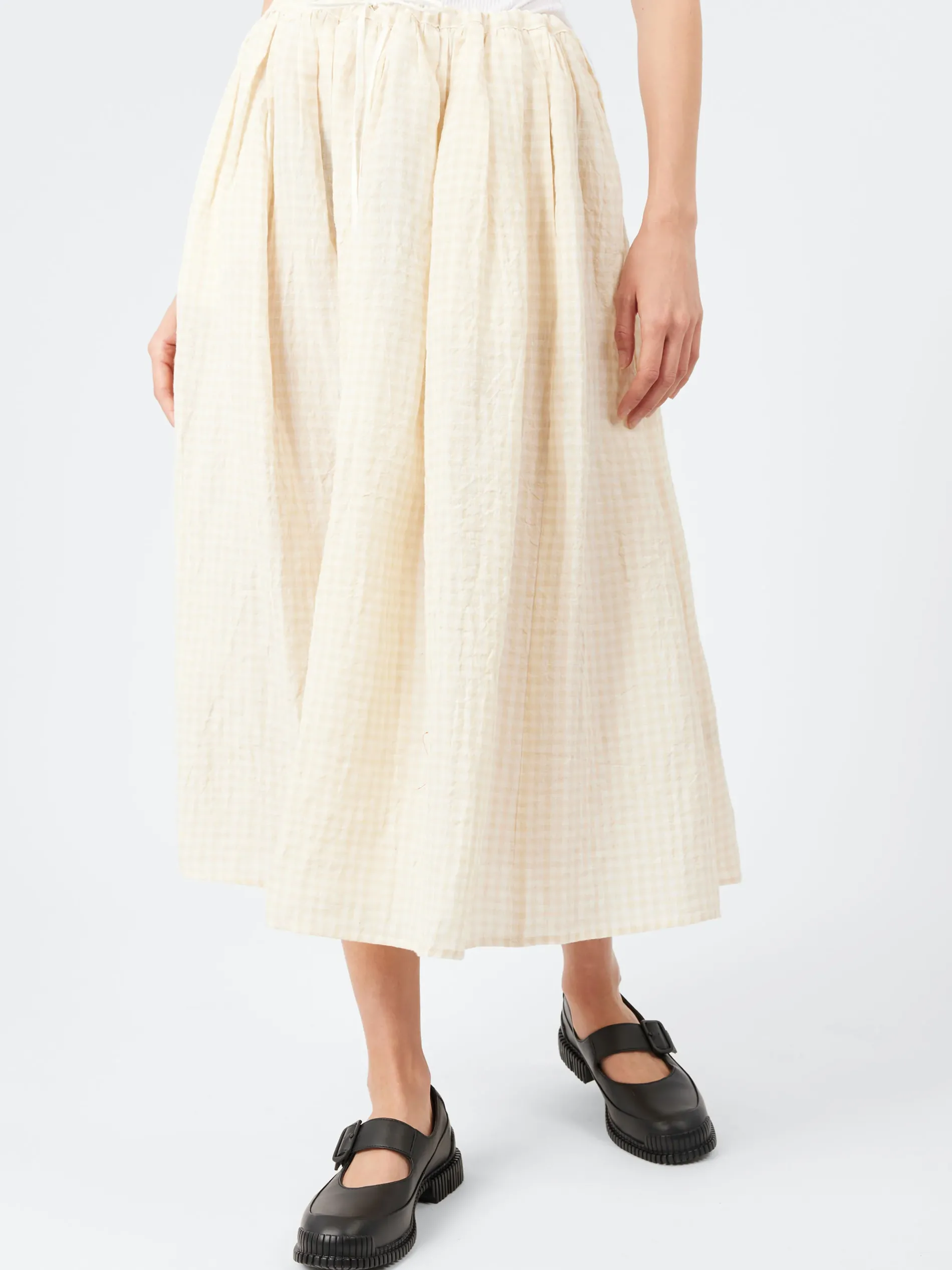ApuntoB - P1068 Skirt in Milk Sand