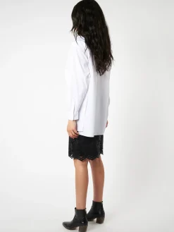 Aspesi - Cotton Poplin Loose Fit Shirt in White