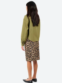 Aspesi - Cotton Poplin Shirt in Military