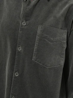 Aspesi - Garment-Dyed Corduroy Shirt in Fumo