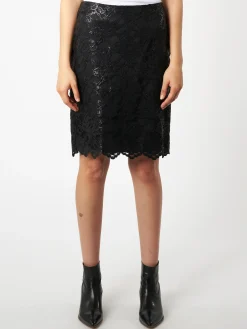 Aspesi - Lace Skirt in Black