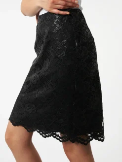 Aspesi - Lace Skirt in Black