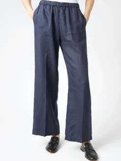 Aspesi - Linen Trousers in Navy