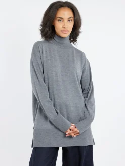 Aspesi - Merino Wool Turtleneck in Grey
