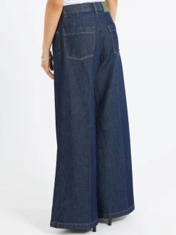 Aspesi - Wide Leg Flared Jeans in Denim