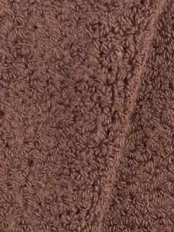 Baserange - Buckle Over Ankle Socks in Brown