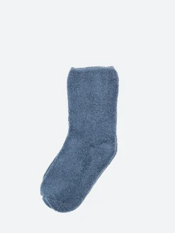 Baserange - Buckle Over Ankle Socks in Fiba Blue