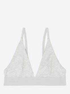 Baserange - Triangle Bra in Grey Melange