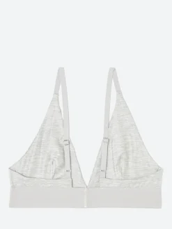 Baserange - Triangle Bra in Grey Melange