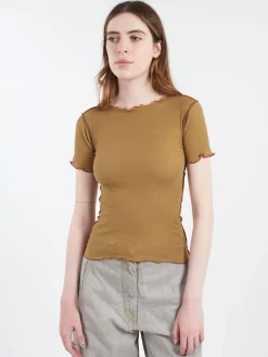 Baserange - Vein Tee in Jade Brown