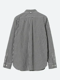 BEAMS Boy - Gingham B.D. Shirt in Black