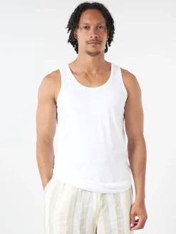 BEAMS PLUS - 2 Pack Tank Top in White and Grey