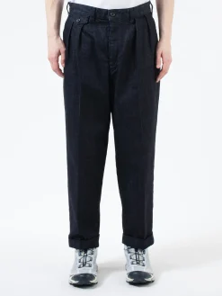 BEAMS PLUS - 2 Pleats Denim in Indigo