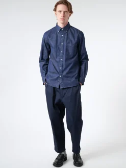 BEAMS PLUS - B.D. Denim Shirt in Indigo