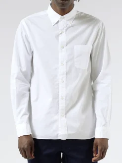 BEAMS PLUS - Colour Broad Button-Down Shirt in White