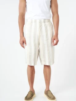 BEAMS PLUS - Easy Shorts in Stripe
