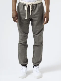BEAMS PLUS - Gym Pants Slim Twill in Grey