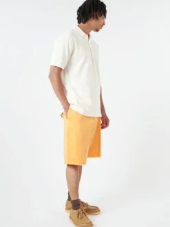 BEAMS PLUS - Plain Front Shorts in Orange