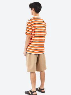 BEAMS PLUS - Sperry Pocket Tee in Orange