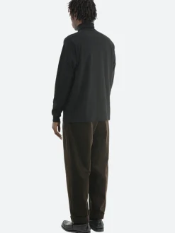 BEAMS PLUS - Turtleneck T-Shirt in Black