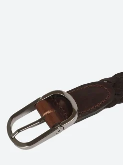 Bleu de Chauffe - Cliquet Belt in Brun (Brown)