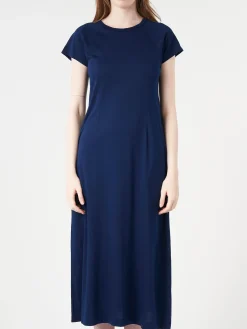 Blue Blue Japan - Flared Dress in Indigo