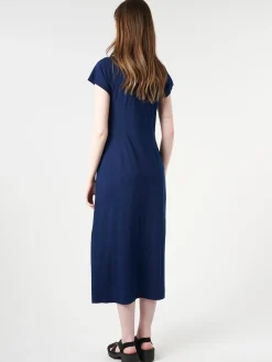 Blue Blue Japan - Flared Dress in Indigo