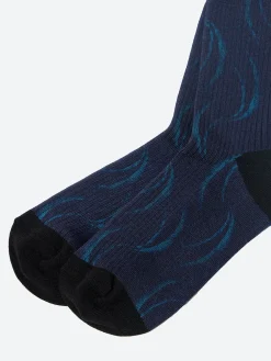 Blue Blue Japan - Mebuki Socks in Dark Navy