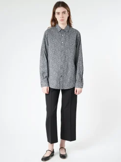 Blue Blue Japan - Yama-komon Shirt in Indigo