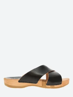 Bosabo - 371 Sandals in Noir Vegetal