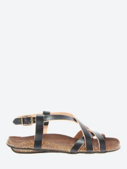 Bosabo - 498 Sandals in Noir Metal