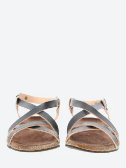 Bosabo - 498 Sandals in Noir Metal