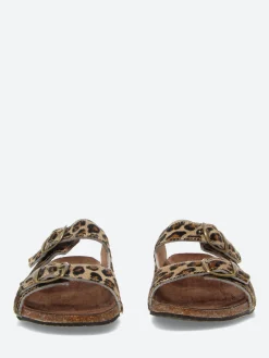 Bosabo - Xeba Sandals in Leopard Capuchino