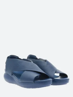 Camper - Balloon Wedge Sandal in Blue