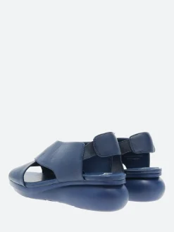 Camper - Balloon Wedge Sandal in Blue