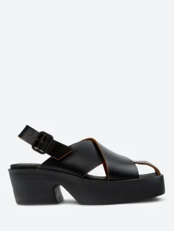 Camper - Billie Sandals in Black