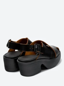 Camper - Billie Sandals in Black
