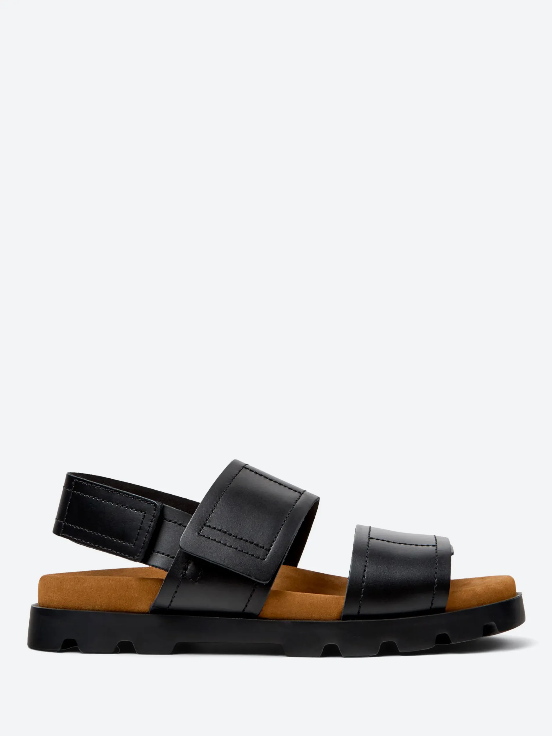 Camper - Brutus Sandals in Black