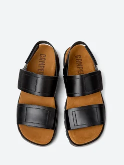 Camper - Brutus Sandals in Black